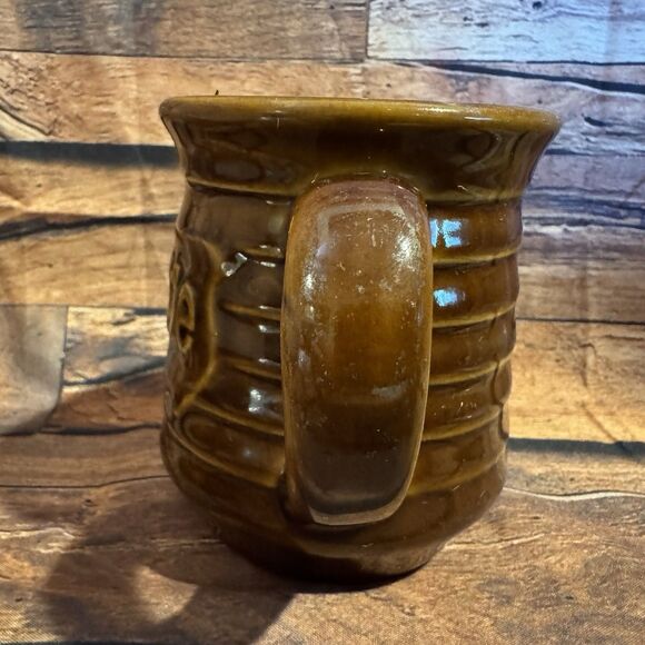 Vintage Kettle Restaurant Coffee Mug Brown Rustic Logo USA Country Home Cooking - Picture 4 of 6